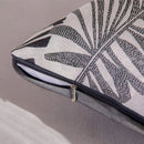 Axyaa Leaf Jacquard Couch Pillow Cover