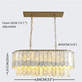 Axyaa Shell Pendant Chandelier LED Ceiling Light for Home Bedroom Living Room Kitchen