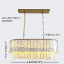Axyaa Shell Pendant Chandelier LED Ceiling Light for Home Bedroom Living Room Kitchen