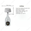 Axyaa LED Wine Headlights Table Lamps: USB Charging, Ambiance Lighting for Bar & Coffee Shop