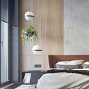 Axyaa Nordic Plant LED Bedside Chandelier - Indoor Living Room Lighting