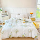 Axyaa Striped Cotton Duvet Cover for Queen/King Size Double Bed - Single Bed Kids Cover