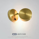 Axyaa Nordic Golden LED Wall Lamp for Bedroom Mirror and Staircase