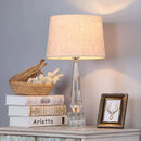 Axyaa Crystal Table Lamp Remote Control LED Light Fixture