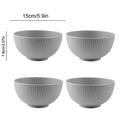 Axyaa Wheat Straw Tableware Set - Unbreakable Eco-Friendly Dinnerware & Cutlery
