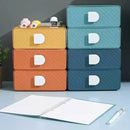 Axyaa Plastic Drawer Makeup Storage Organizer: 4-Piece Stationery & Jewelry Case