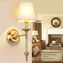 Axyaa Copper Wall Lamp Bedroom Light Simple Living Room Lighting