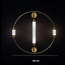 Axyaa Gold Tube Floor Lamp - Modern Minimalist Nordic LED Light