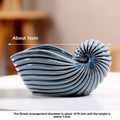 Axyaa Marine Animals Ceramic Flowerpots Small Ashtrays Home Decoration