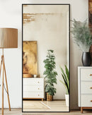 Axyaa Oversized Full Body Mirror with Stand - Ideal for Bedroom or Living Room