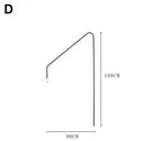 Axyaa Nordic Swing Arm Industrial Wall Lamp for Hotel and Living Room