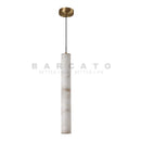 Axyaa Natural Marble Pendant Lights: Modern Luxury Hanging Lamp for Home Decor
