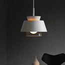 Axyaa Nordic Iron Glass Pendant Lights for Kitchen Living Room Bedroom LED Hanging Lamps