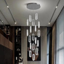 Axyaa LED Pendant Light Staircase Chandeliers Living Room Hanging Lamps
