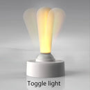 Axya Rechargeable Night Light with USB Charging Toggle Rocker Lamp Shade