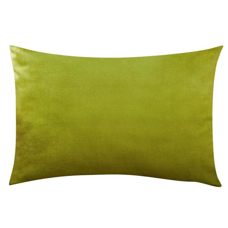 Velvet Pillow Cover by Axyaa - Nordic Style Home Decor, Super Soft & Customizable