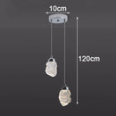 Axyaa Crystal Chandelier Pendant Light for Elegant Living Room and Bedroom Lighting