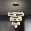 Axyaa Luxury LED Pendant Chandelier for Living & Dining Room Decor