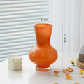 Axyaa Glass Vase Flower Arrangement Hydroponic Vase Artistic Flowers Decor Vase