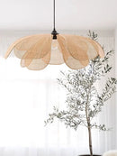 Axyaa Handmade Rattan Chandelier Pendant Light - Japanese Wabi Sabi Style