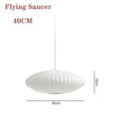 Axyaa White Fabric Lantern LED Pendant Chandelier for Modern Living Spaces