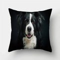 Axyaa Pug Dog Print Cushion Cover Throw Pillow for Sofa Living Room Decor