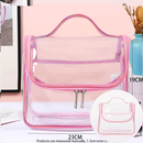 Axyaa Waterproof Diaper Bag Transparent Toiletry Bath Multifunction Storage Pouch