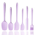 Axyaa Silicone Spatula Set - Non Stick Heat Resistant Turner for Cooking and Baking