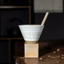 Axyaa Retro Ceramic Cone Coffee Cups - Set of 2