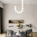 Axyaa Modern Pendant Light Chandelier for Indoor Dining Room, Living Room, and Ceiling Lighting