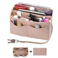 Felt Insert Bag Organizer for Handbag Purse Speedy Neverfull Tote - Axyaa