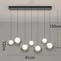 Axyaa LED Pendant Light Chandeliers for Modern Home Decor