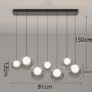 Axyaa LED Pendant Light Chandeliers for Modern Home Decor
