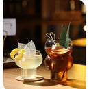 Axyaa Gourd Cocktail Glass Clear Wine Champagne Drinking Cup Bar Home Drinkware