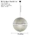 Axyaa Fiberglass Chandelier Pendant Lamp for Staircase Living Room & Bar