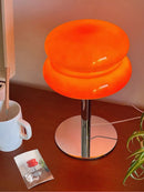 Axyaa Macaron Glass Table Lamp Trichromatic Dimming Bedroom Night Light