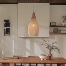 Axyaa Wabi Sabi Chandelier Pendant Lights for Retro Wooden Homestay Atmosphere