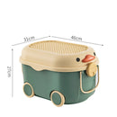 Axyaa Kids Toy Storage Box: Large Capacity Household Organizer for Snacks, Clothes, and More