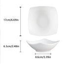 Axyaa Nordic Special-Shaped Four-Legged Salad Bowl Set for Kitchen & Restaurant