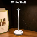 Axyaa LED Touch Night Desk Lamp: Rechargeable, 3 Color Temperatures, Stepless Dimming