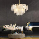 Axyaa French Style Minimalist Chandelier Full-Spectrum Lamp for Bedroom, Living Room, Dining Room