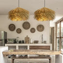 Axyaa Wabi Sabi Grass Pendant Lights Chandelier LED - Shop, Bar, Living Room
