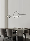 Axyaa Modern Minimalist LED Pendant Lights for Dining Room Chandelier and Kitchen Bar