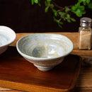 Axyaa Retro Ceramic Pasta Bowl Dessert Snack Salad Serving Molecular Cuisine Restaurant Tableware