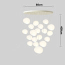 Axyaa Nordic Stair Chandelier Living Room Dining Pendant Ceiling Light