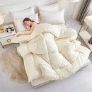 Axyaa Winter Warmth Quilt | All-Season Solid Color | Thick & Cozy