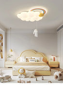 Axyaa Rainbow Cloud Ceiling Lamp for Kids' Room Decor and Eye Protection