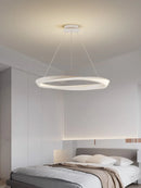 Axyaa Modern Ring Chandelier for Living Room, Bedroom, and Restaurant