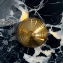 Axyaa Stone Gold Metal Wall Light 3000K 20/25/30cm - Art Deco Style, Bedroom, Foyer, Stairs