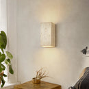 Axyaa Stone LED Wall Lamp for Living Room Decor, Bedside, Bathroom Mirror Light